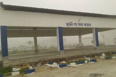 Open Market Shed,Narayangarh Krishak Bazar